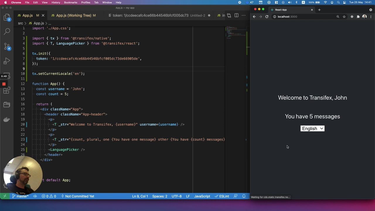 React Localization with Transifex Native [Tutorial]