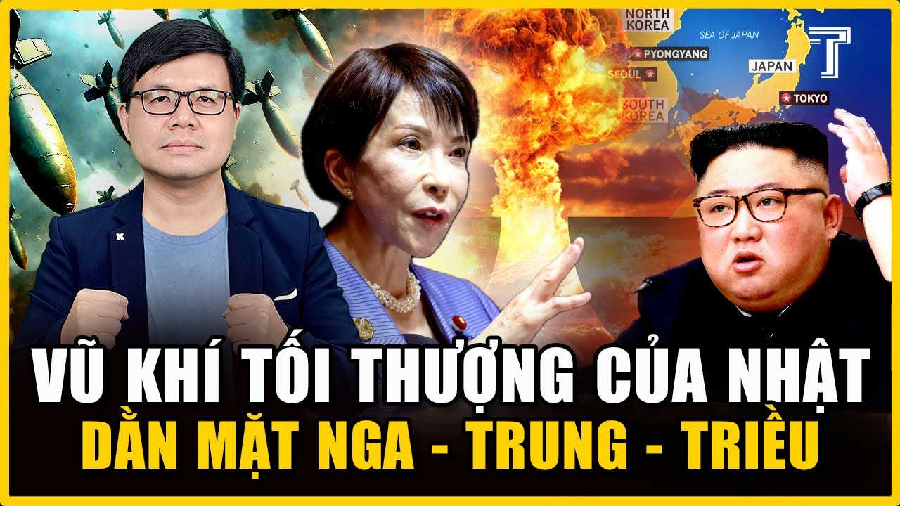 NHẬT BẢN SỞ HỮU VŨ KHÍ HỦY DIỆT CHỈ TRONG VÀI THÁNG, GIEO ÁC MỘNG CHO NGA - TRUNG - TRIỀU?