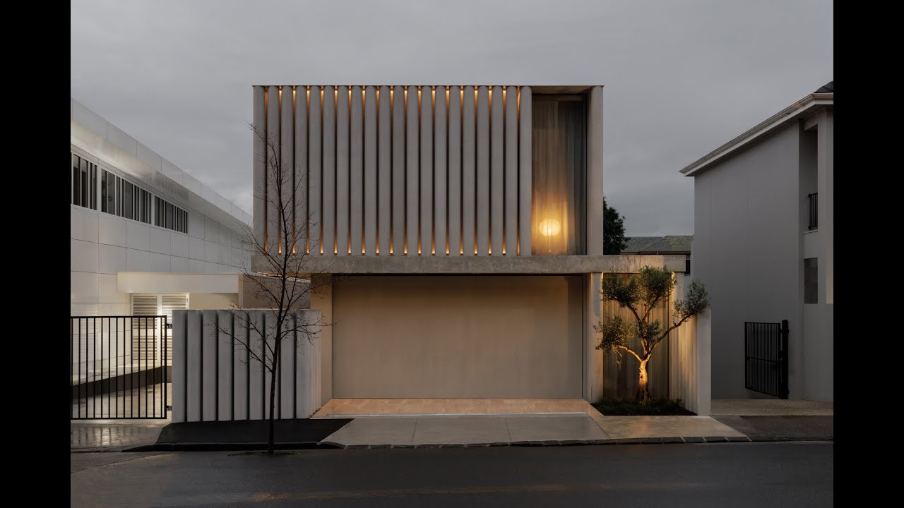 Concrete Curtain by FGR Architects