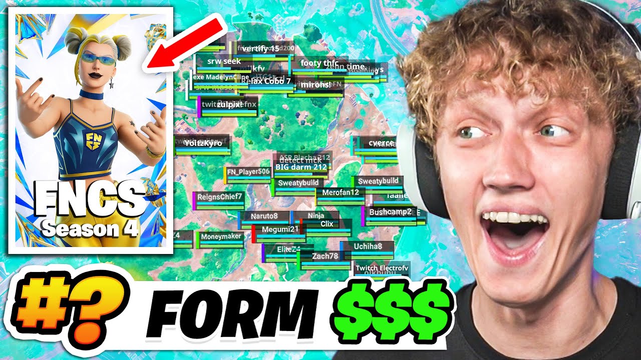 I Played My First Ever FNCS Tournament In Fortnite! (Season 4)