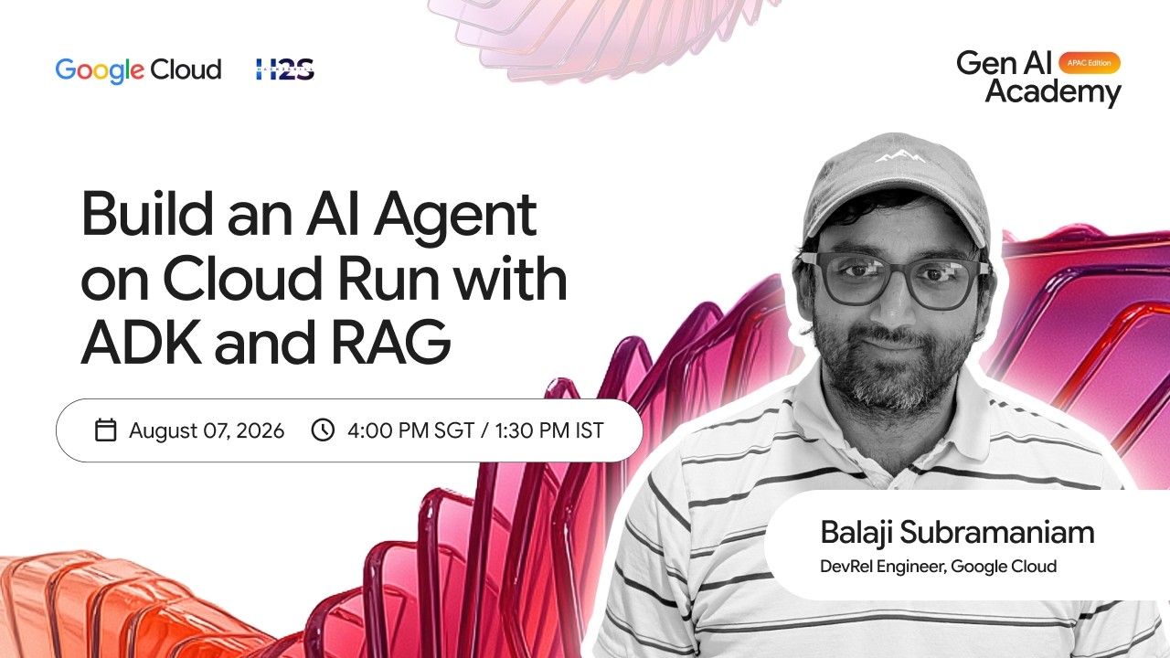 Workshop - Build an AI Agent on Cloud Run with ADK and RAG (Track 1)