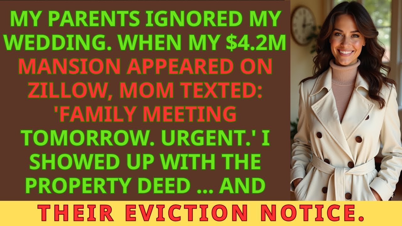 My Parents Skipped My Wedding, But When My $4 2M Mansion Hit Zillow, They Suddenly Found” My Number