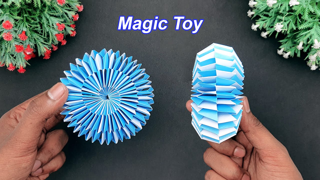 How To Make Paper Antistress Transformer | Moving Paper Toy Ideas | DIY Toy Moving Forever