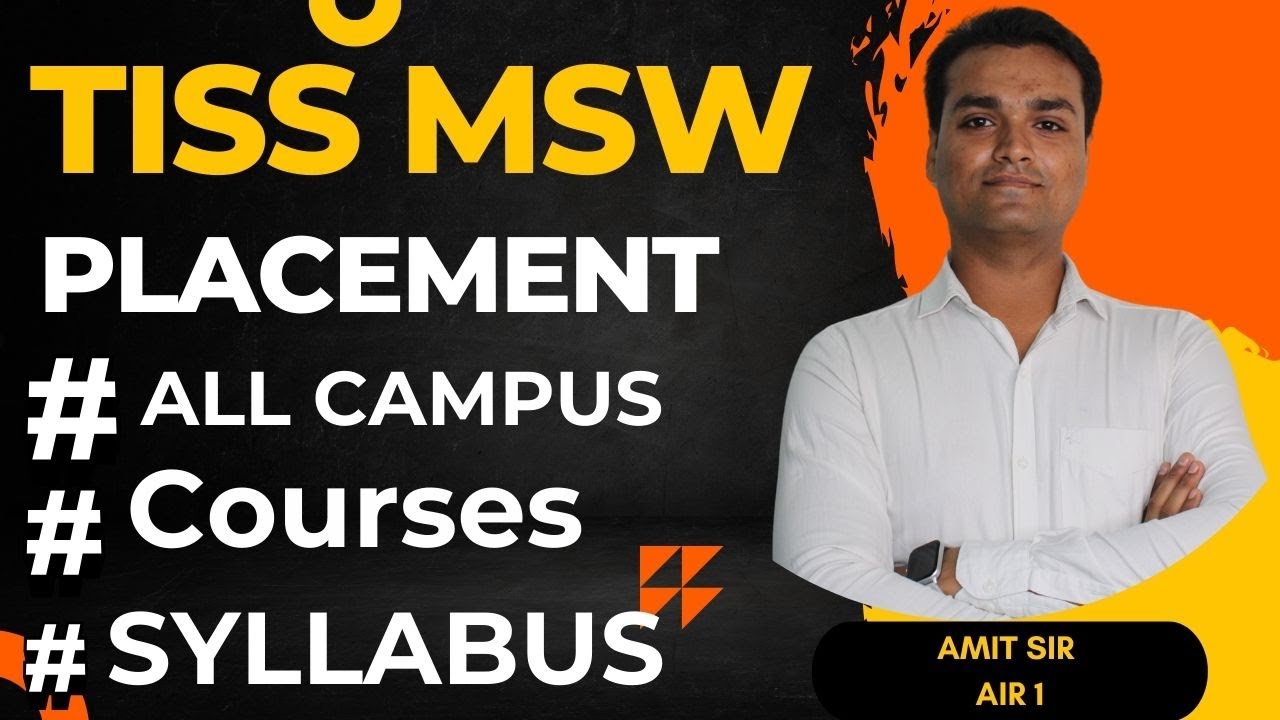 TISS MUMBAI SOCIAL WORK |Tiss msw AVAILABLE COURSES |TISS MSW Syllabus