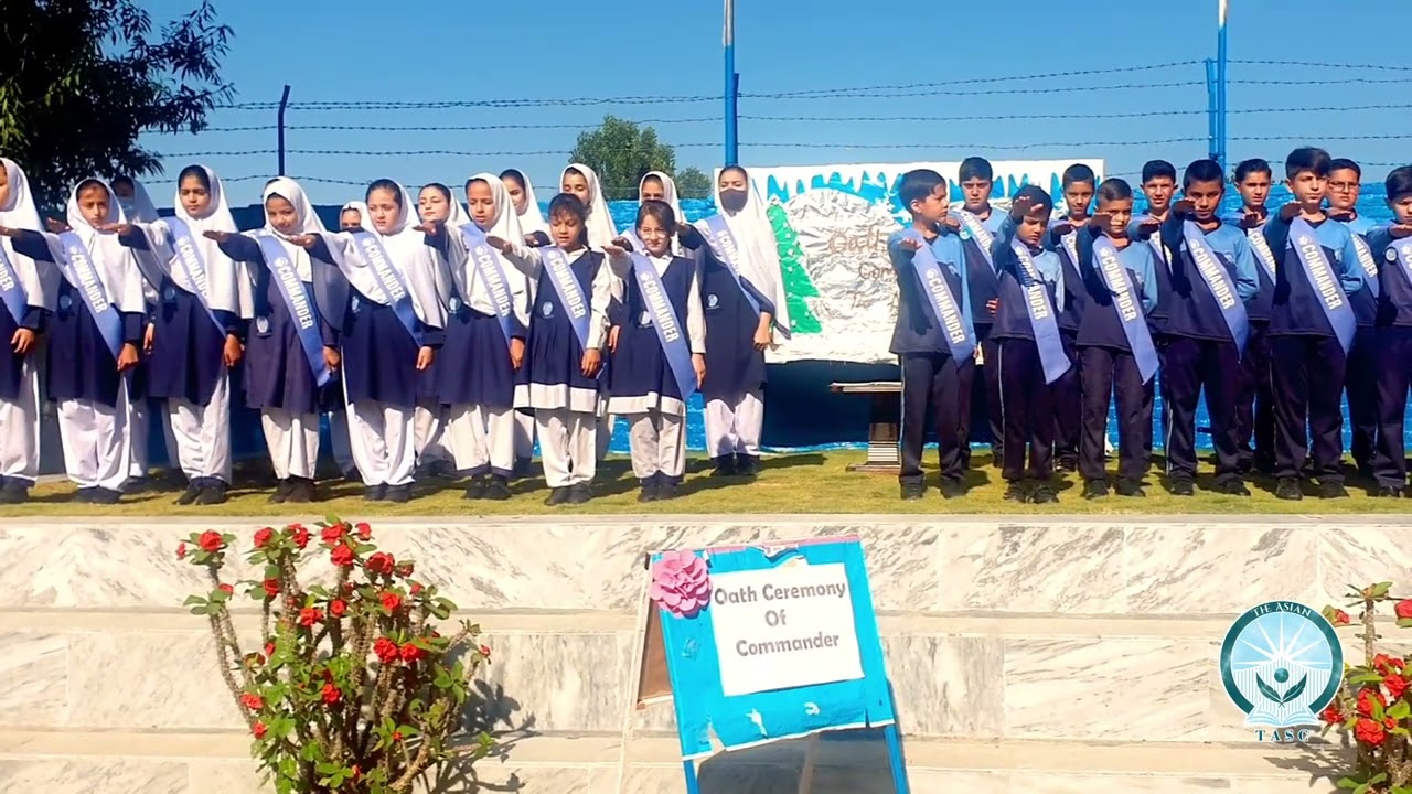 Commanders Oath Taking Ceremony | The Asian School and College | Session 2023-24