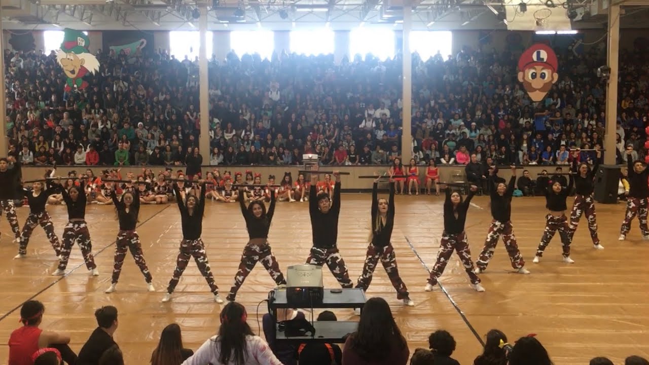 Chaffey High School Dance Team - Goodbye  Rally 2018-2019 * Purge Theme *