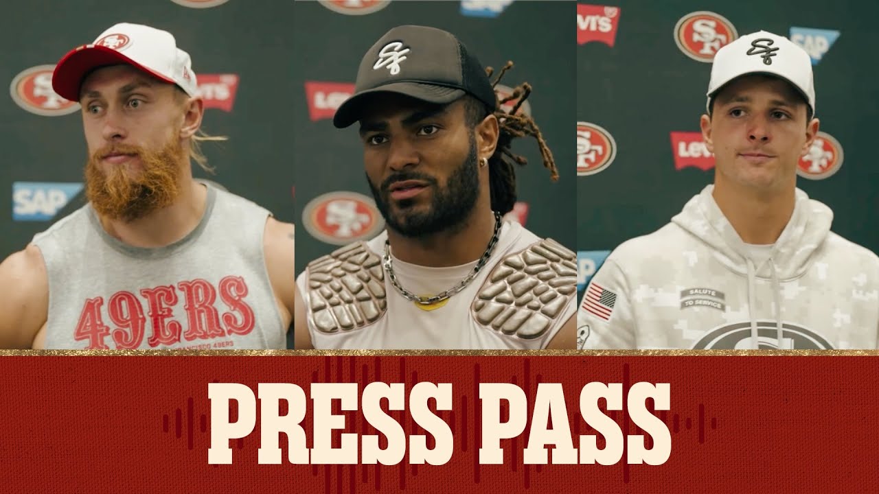 Kittle, Warner, Purdy Talk Joint Practice vs. Raiders | 49ers