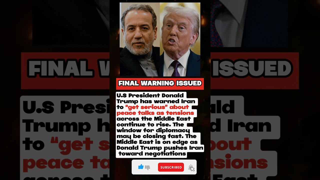 Trump&rsquo;s URGENT Warning to Iran&mdash;&ldquo;Too Late Soon!&rdquo; #breakingnews