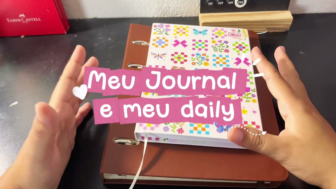 Meu sistema de cadernos: journal do cotidiano + diário emocional