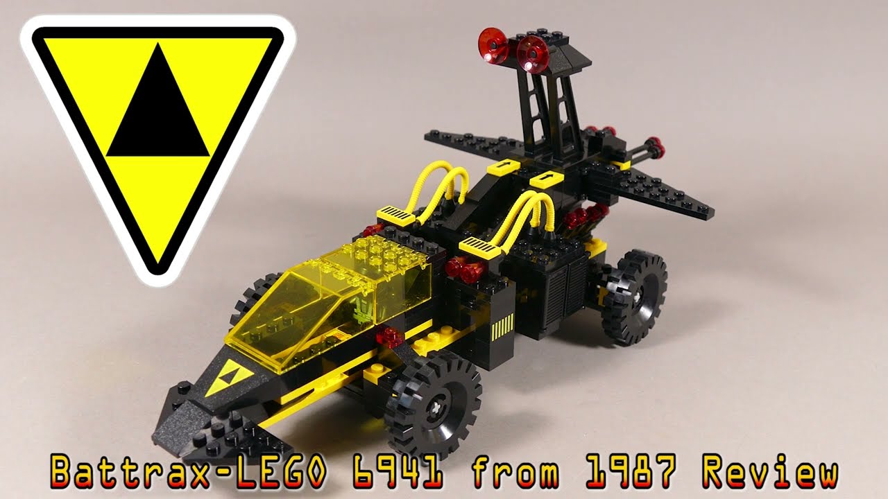 Retro Review - LEGO Blacktron 6941 Battrax from 1987 #grohl666