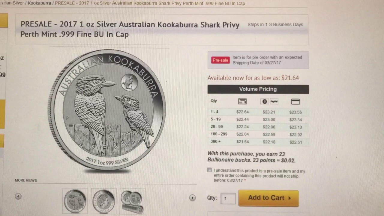 Pre sale 2017 kookaburra w/ shark privy. Thoughts?