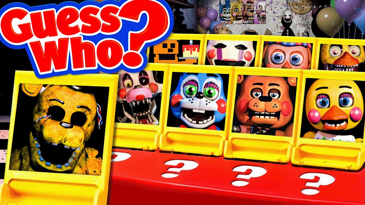 FNAF 2 GuessWho Is Harder Than You Think