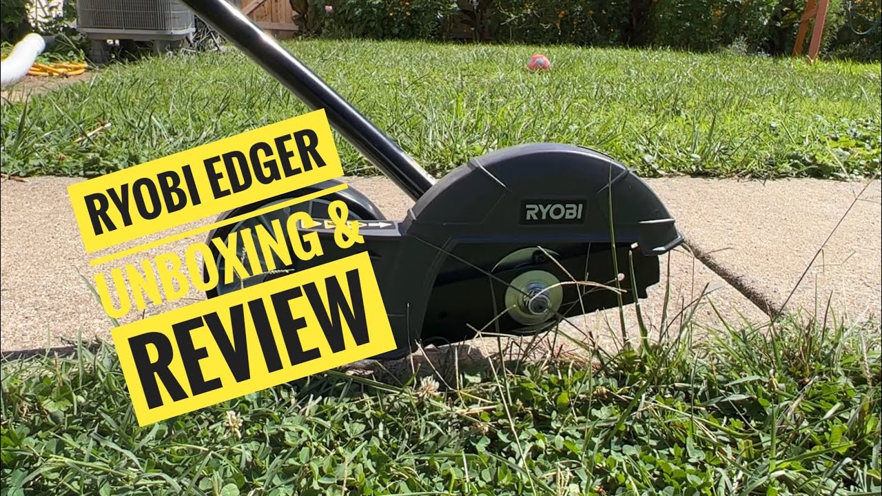 Ryobi Expand-It Edger — распаковка и обзор