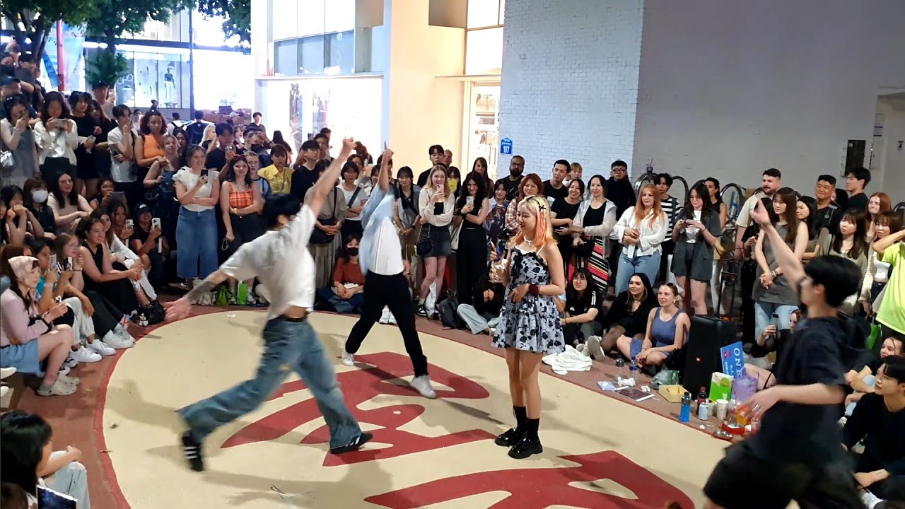 [STREET ARTIST] ONE OF. INTERACTIVE HONGDAE BUSKING. 240616.
