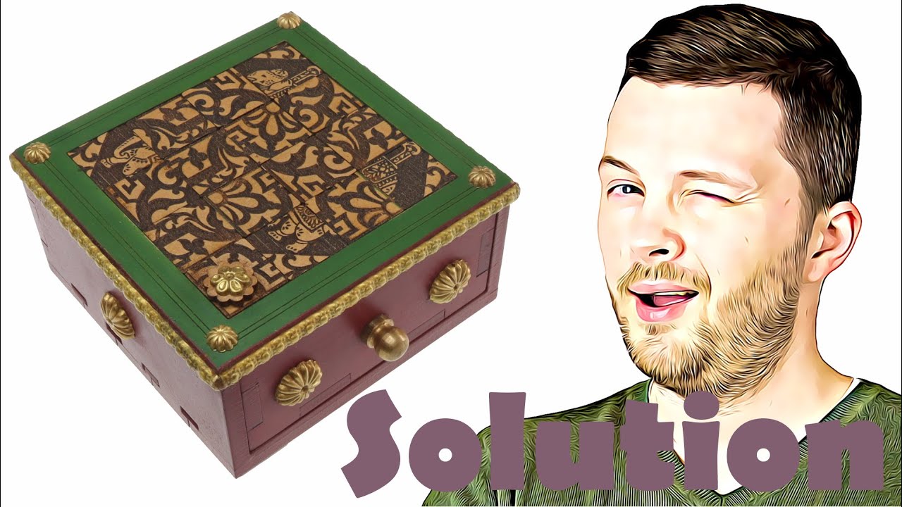 Elefanten Puzzle Box from Jean Claude Constantin - Solution