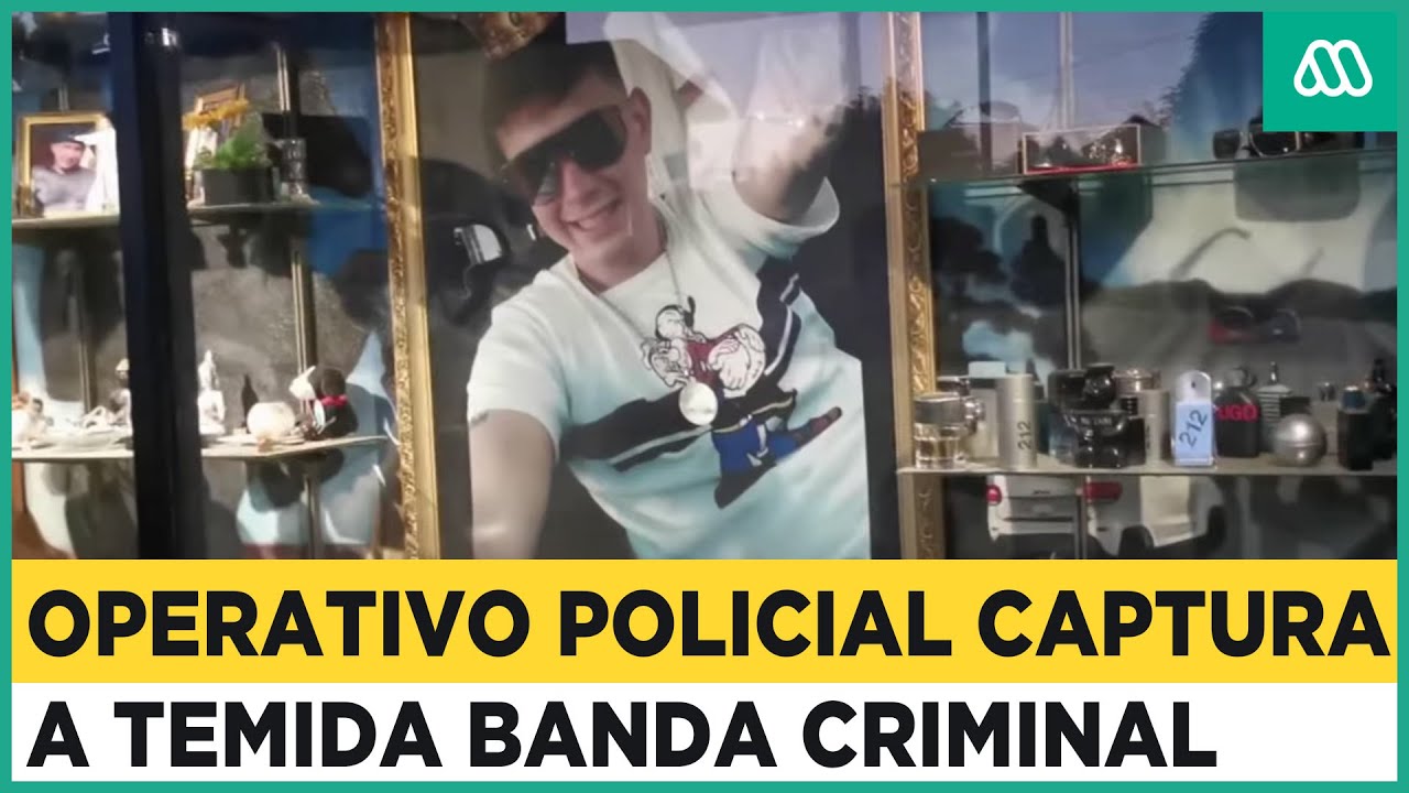 Operativo de la PDI logra capturar a una de las principales bandas criminales del país