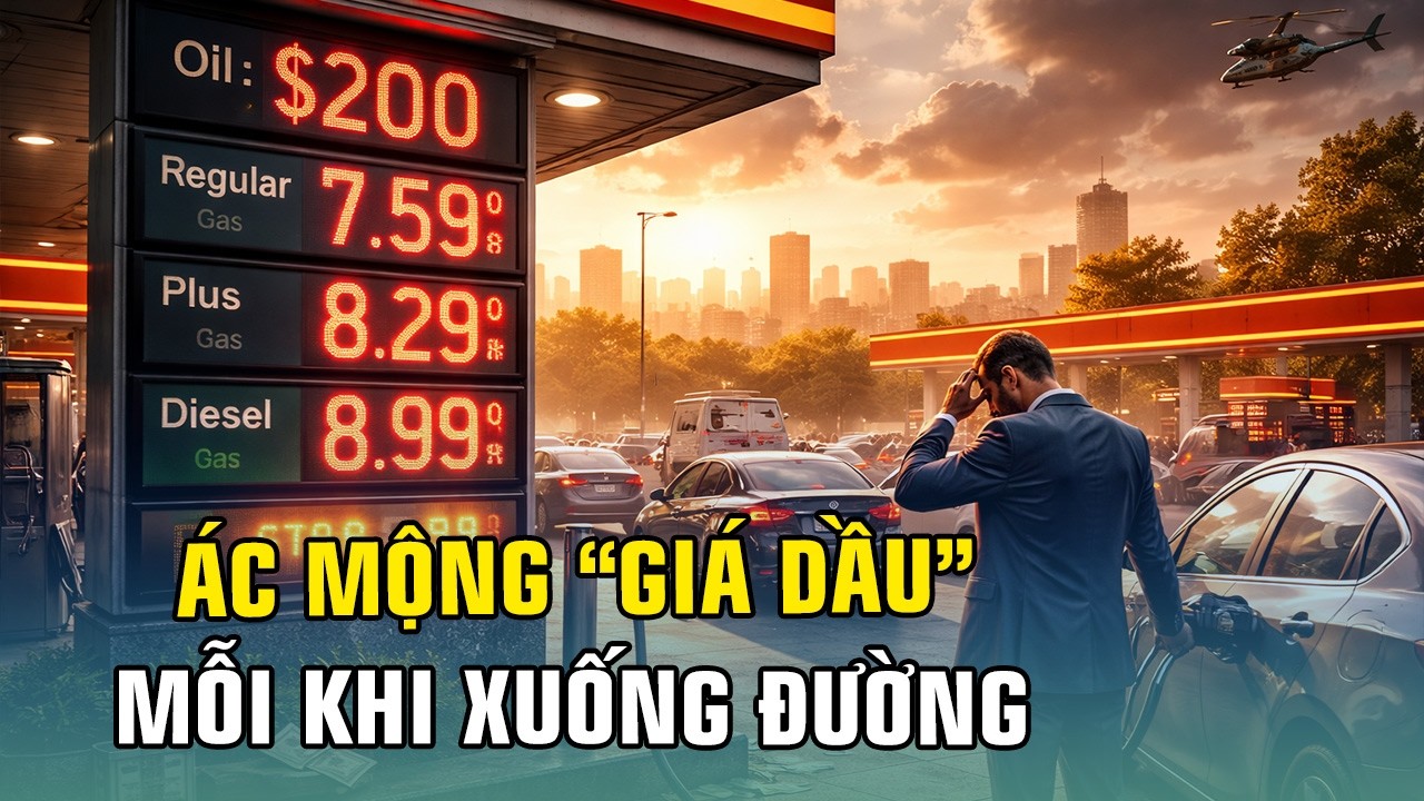 TIN TỨC NÓNG: CƠN ÁC MỘNG 200 USD/THÙNG: CHIẾN SỰ ĐẨY GIÁ DẦU TĂNG DỰNG ĐỨNG!