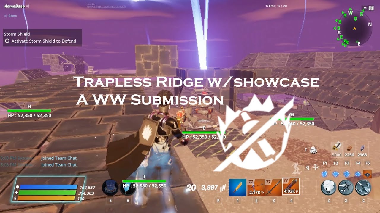 Geyser Trapless Ridge with showcase
