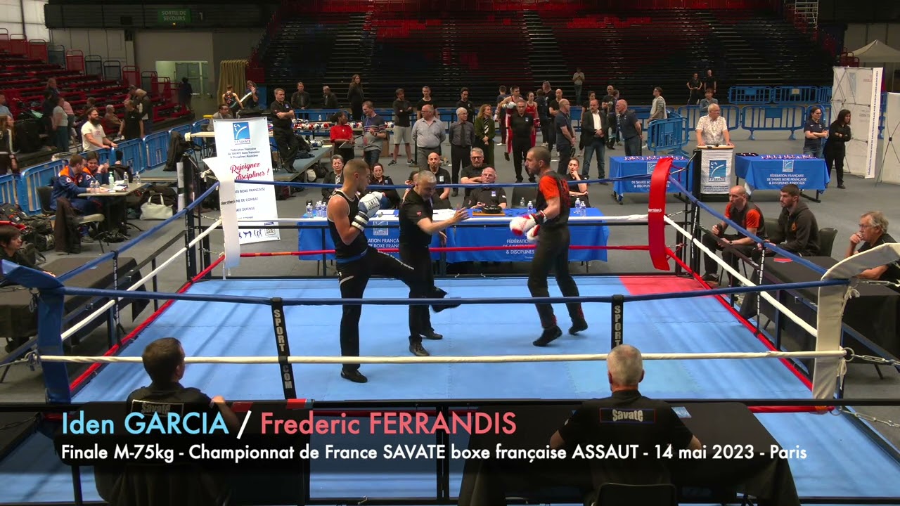 Finale M75 : Championnat de France SAVATE boxe française ASSAUT 2023