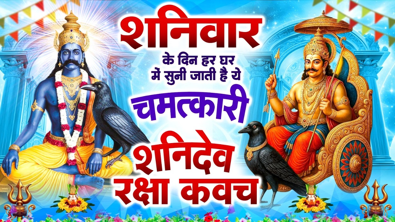 शनिवार के दिन हर घर में सुनी जाती है ये चमत्कारी शनिदेव रक्षा कवच~Shanidev Kavach~Shanidev Bhajan
