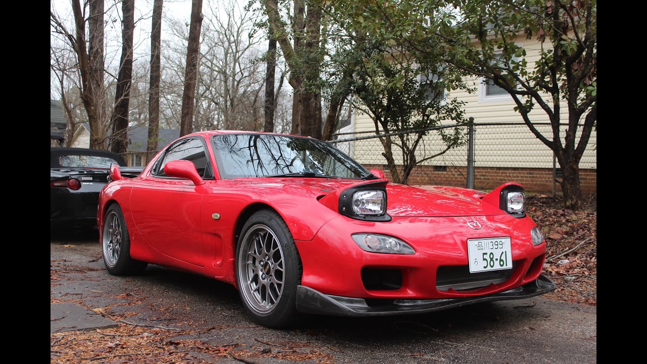 RX8 2kW starter motor on FD RX7