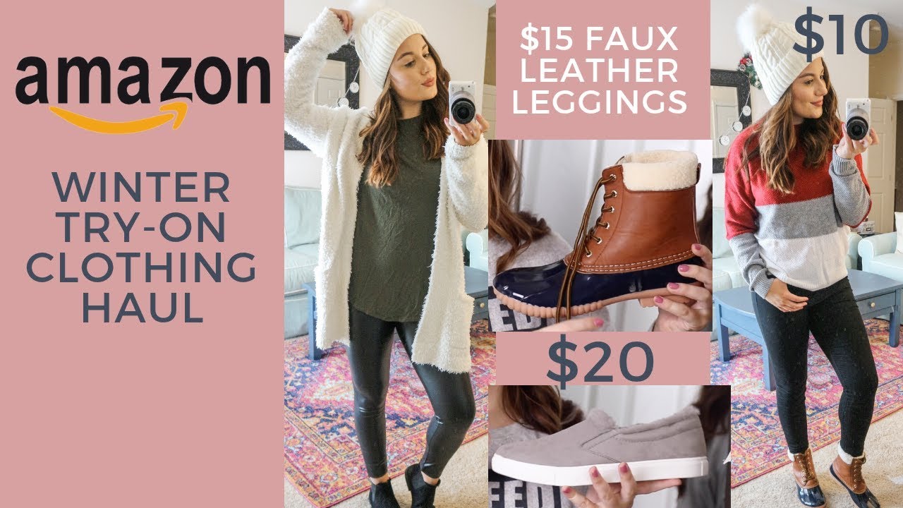 TRENDY AMAZON WINTER TRY ON HAUL | VLOGMAS DAY 21