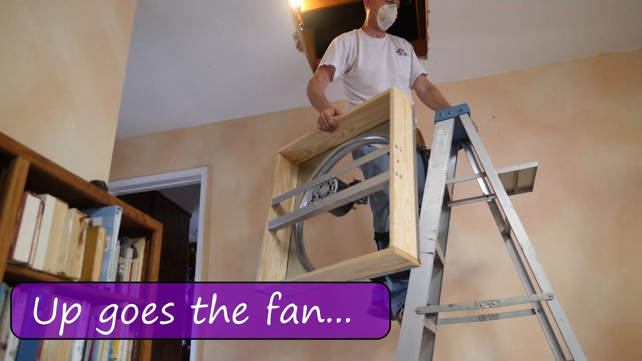Whole House Fan with Smart Switch