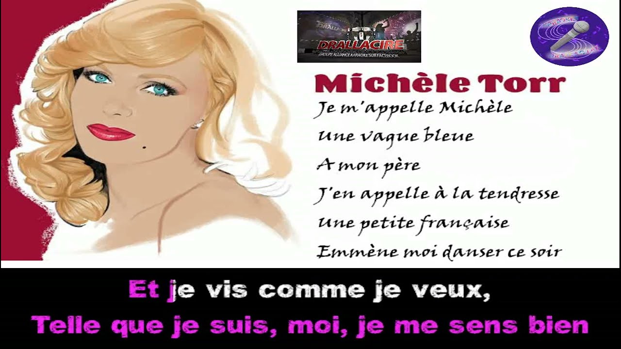 Karaoké Michèle Torr - Medley 6 titres