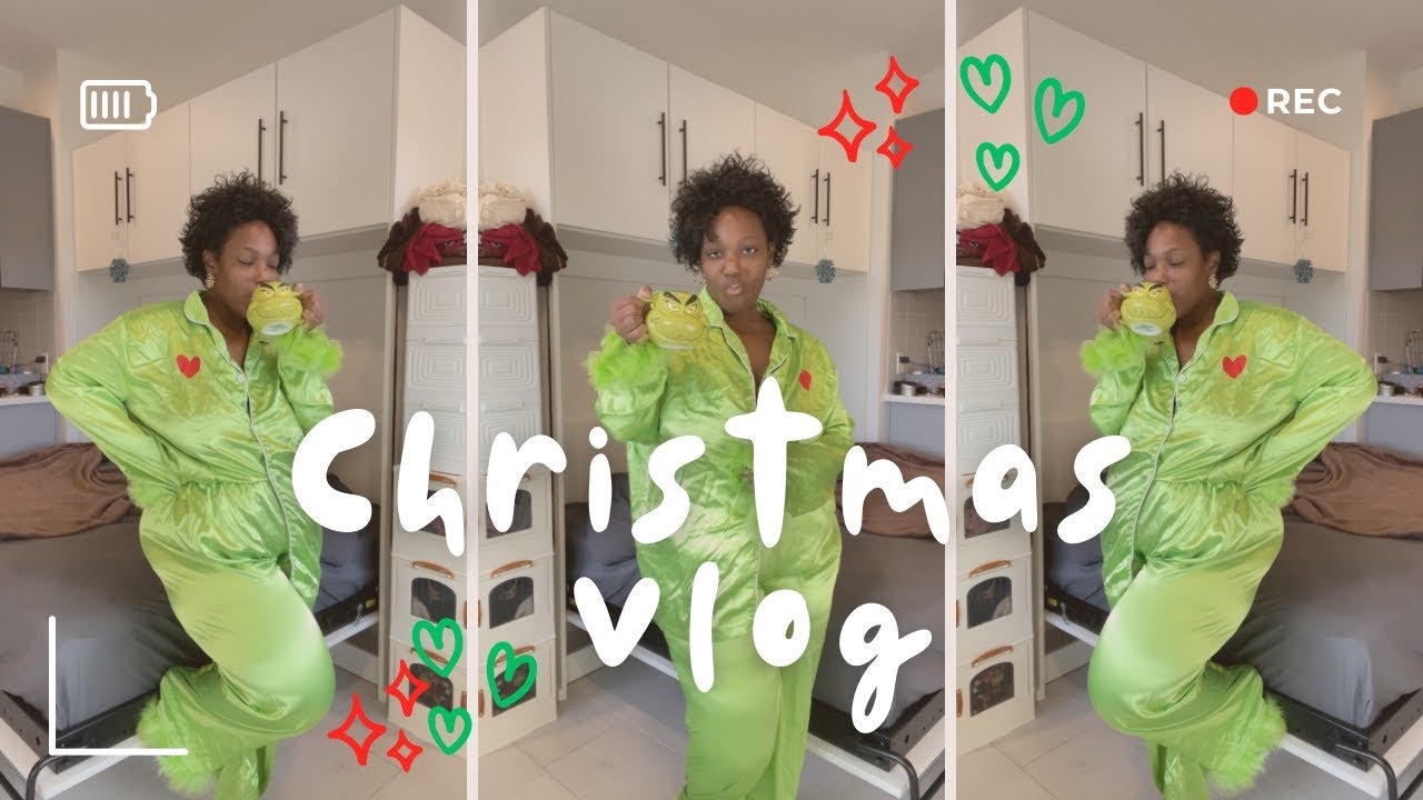 SPEND THE DAY(S) WITH ME MAINLY EATING & DRINKING | MERRY CHRISTMAS (AND EVE) & HAPPY KWANZA!!!