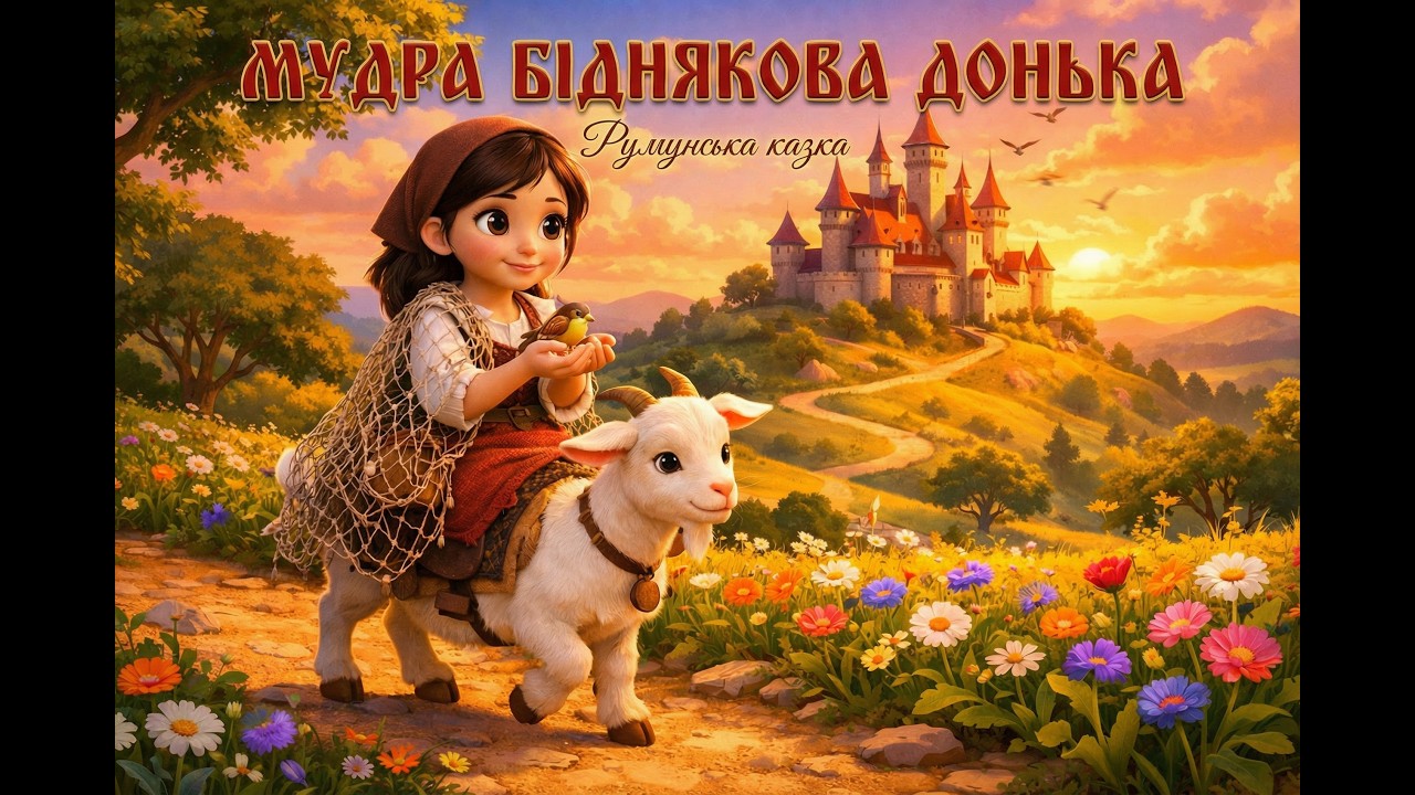 Мудра біднякова донька | Румунська народна казка | Казки народів світу