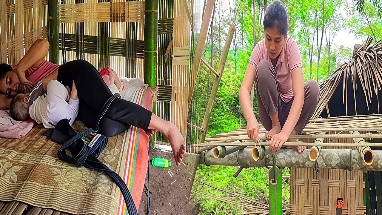 Eco-Warrior Single Mom: Building a Bamboo Home in 150 Days (Solo Build)