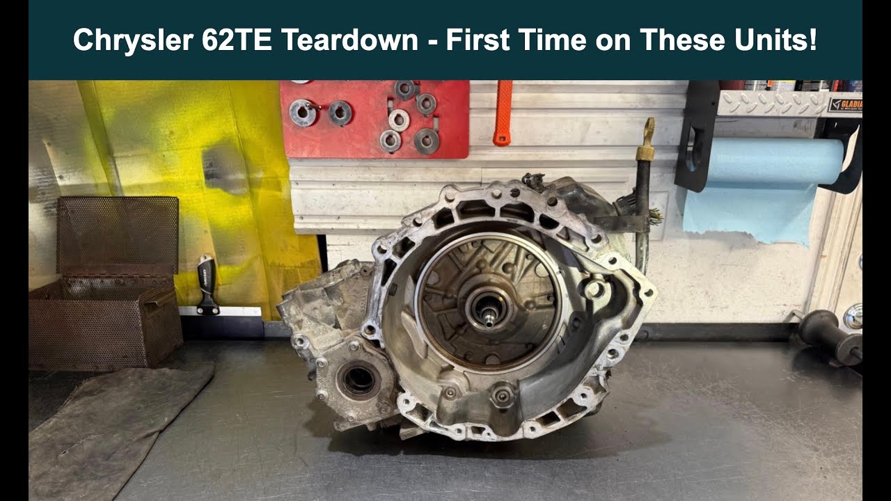 Chrysler 62TE Tear Down - My First Time on These Units!