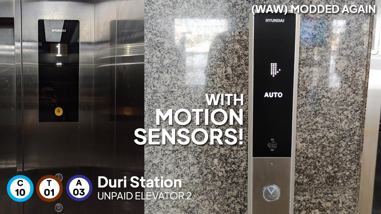 Brand New Modernized Hyundai Elevator - Duri Station, Jakarta (Unpaid 2)