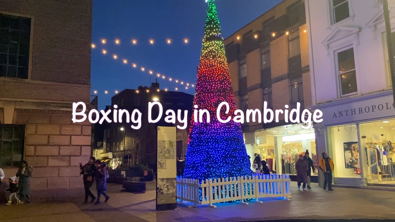Boxing Day in Cambridge