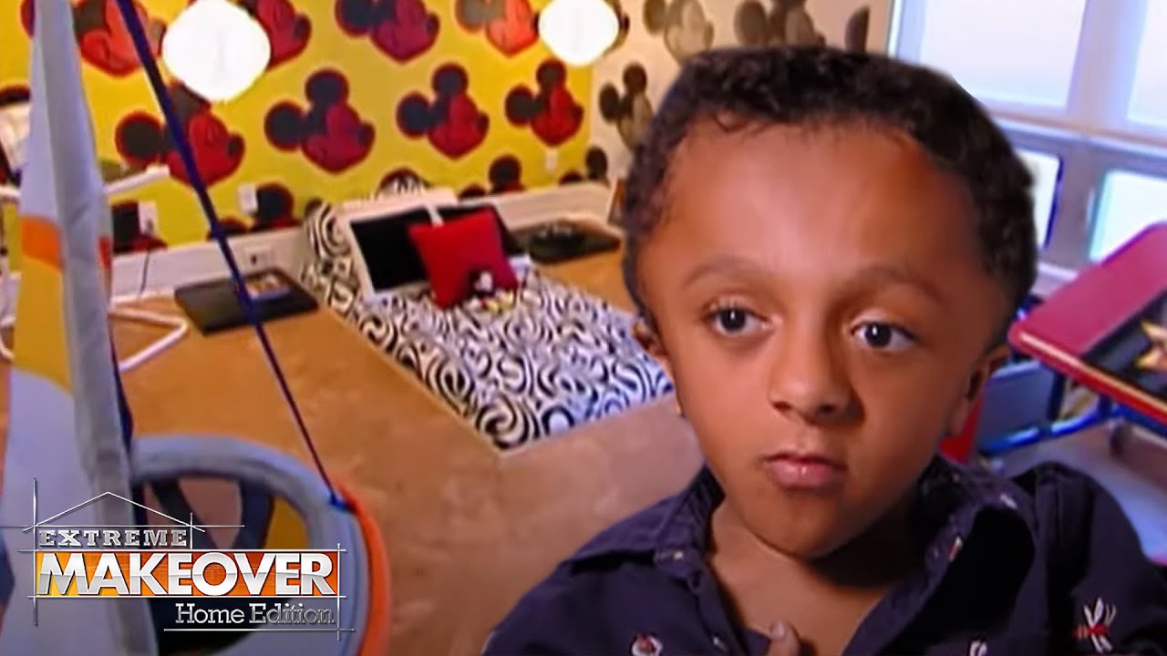 8-year-old With Brittle Bone Disease Gets Room Makeover | Extreme Makeover: Home Edition | Season 6