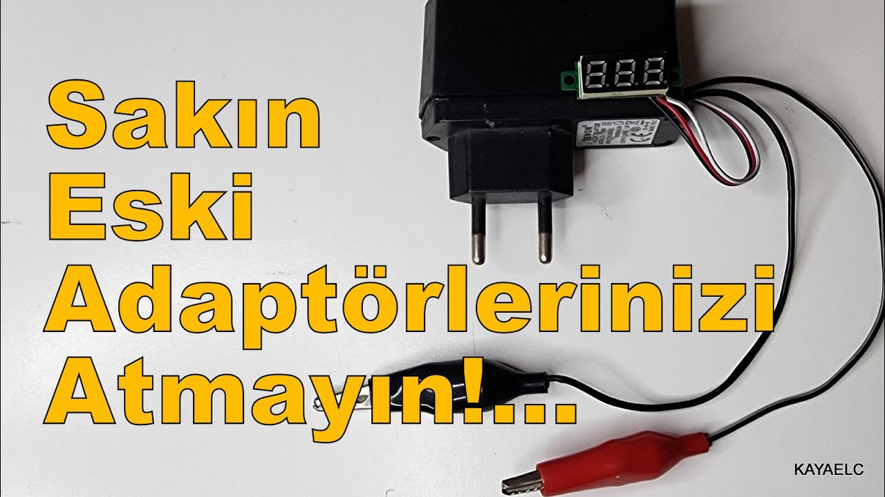Bu Yüzden Eski Adaptörlerinizi Atmayın! -Düşündüğünüzden Çok Daha Fazlası...