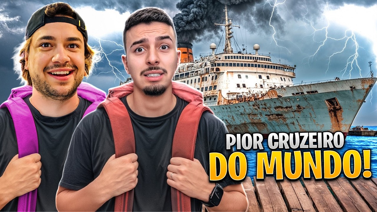 O PIOR NAVIO DE CRUZEIRO DO MUNDO (TODO POBRINHO)! - React Neagle