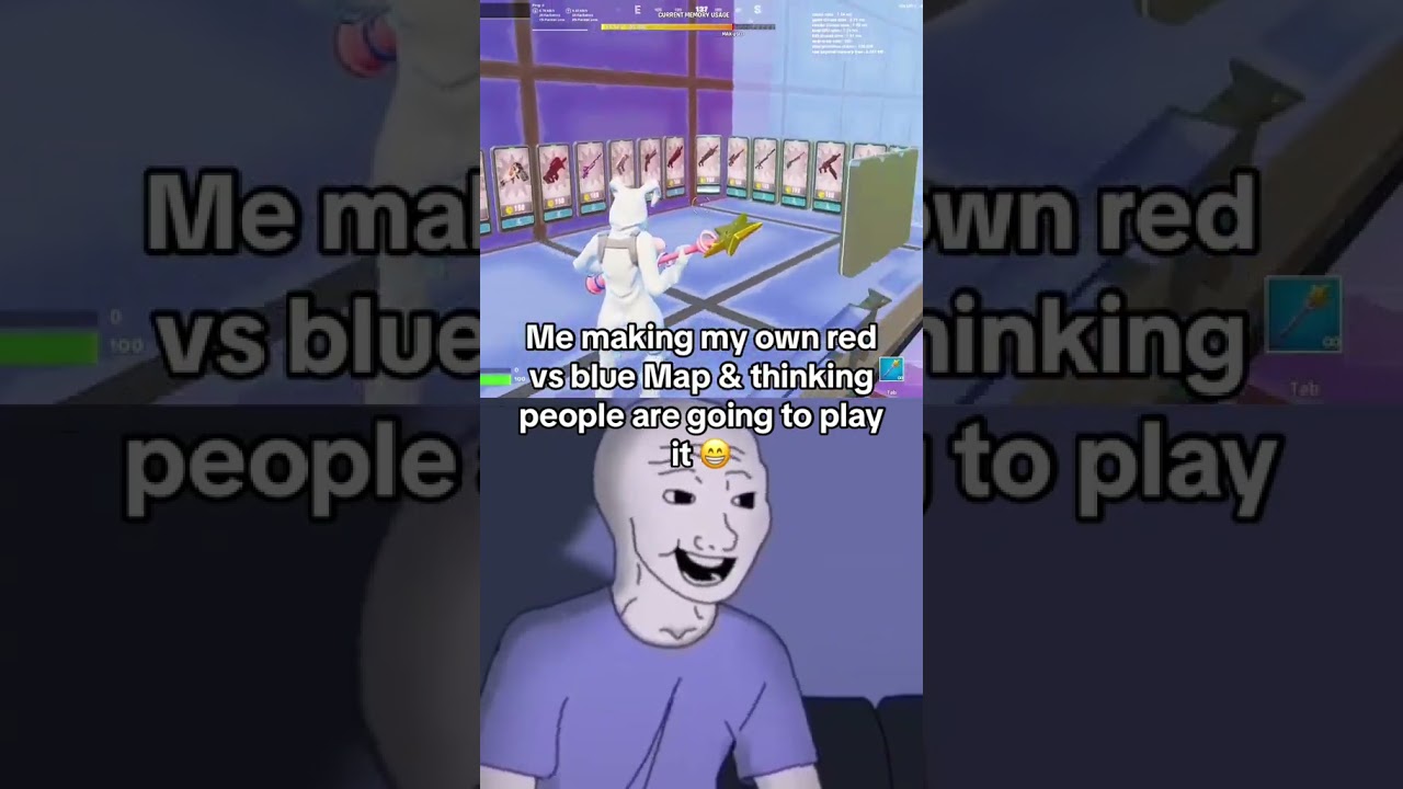 The Truth Of Fortnite Creative 🥲 #fortnite #shorts