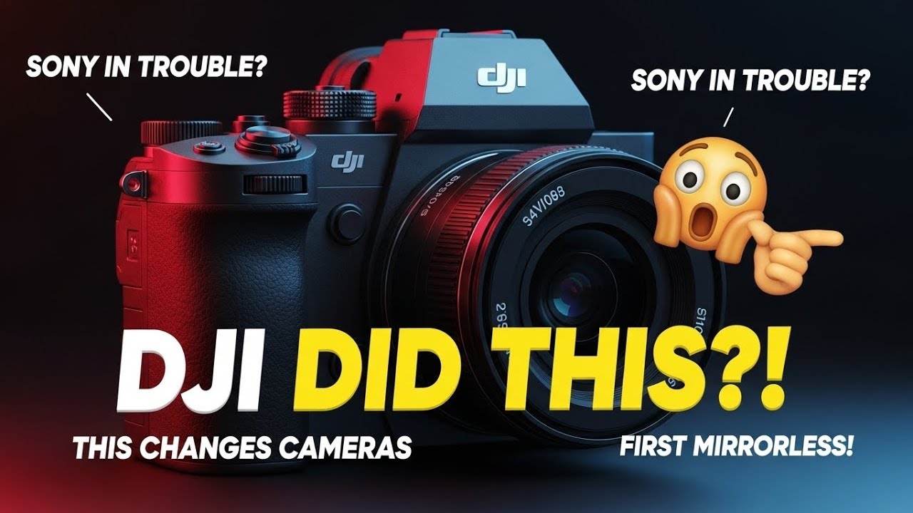 Первая беззеркальная камера DJI всех потрясла – это будущее?