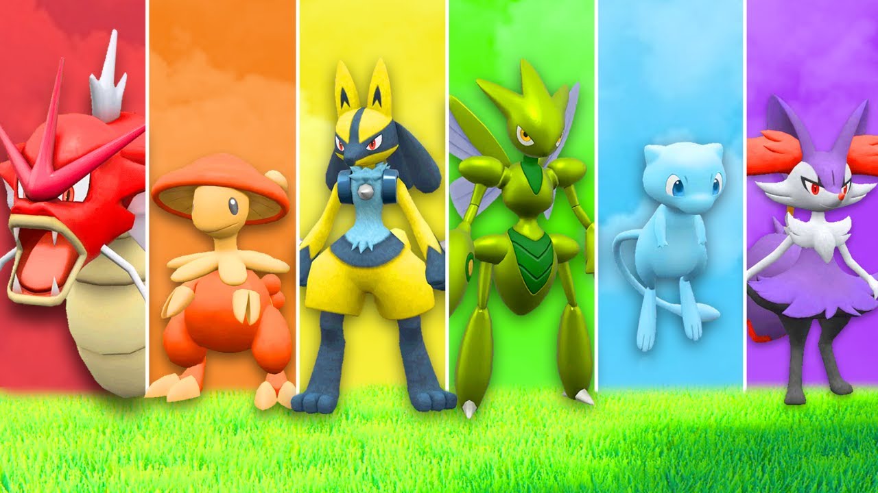 LE PREMIER À AVOIR UNE EQUIPE POKEMON SHINY ARC-EN-CIEL GAGNE !! (Shiny Rainbow Team)
