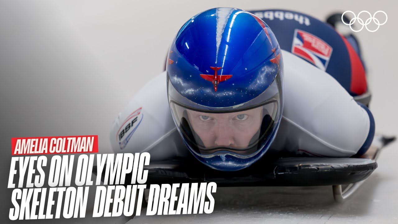 Debut Olympic Dreams 🇬🇧 Amelia Coltman is in the mix at Milano Cortina with Team GB skeleton 🛷