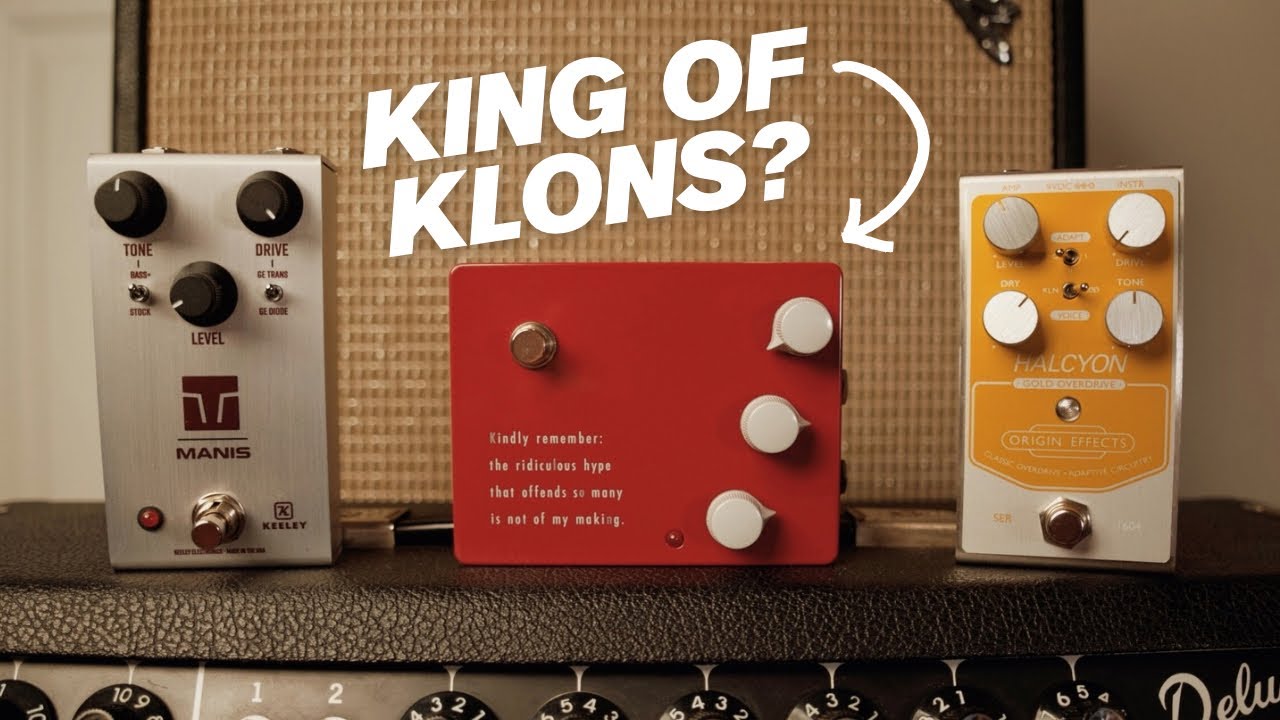 Who Makes the Best Klon? (Keeley Manis vs. KTR vs. Halcyon Gold)