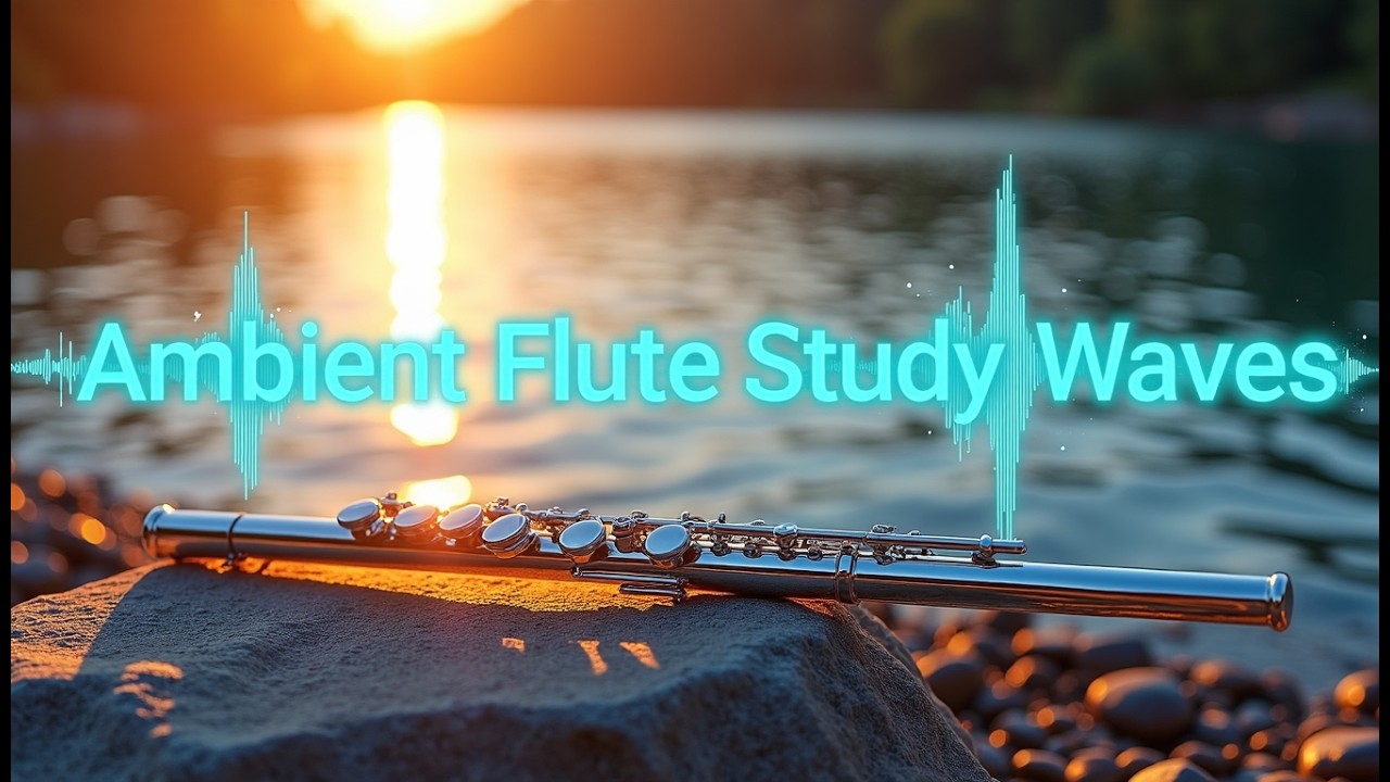 Ambient Flute Study Waves  Focus & Study Music #lofiflute  #AmbientFluteStudyWaves #StudyMusic