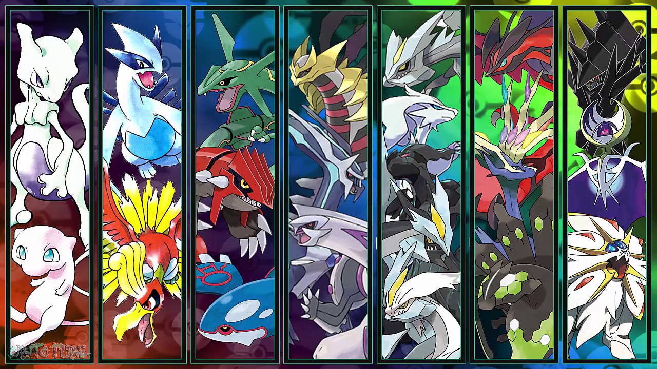 All Pokémon Main Legendary Battle Themes [GEN 1-7]