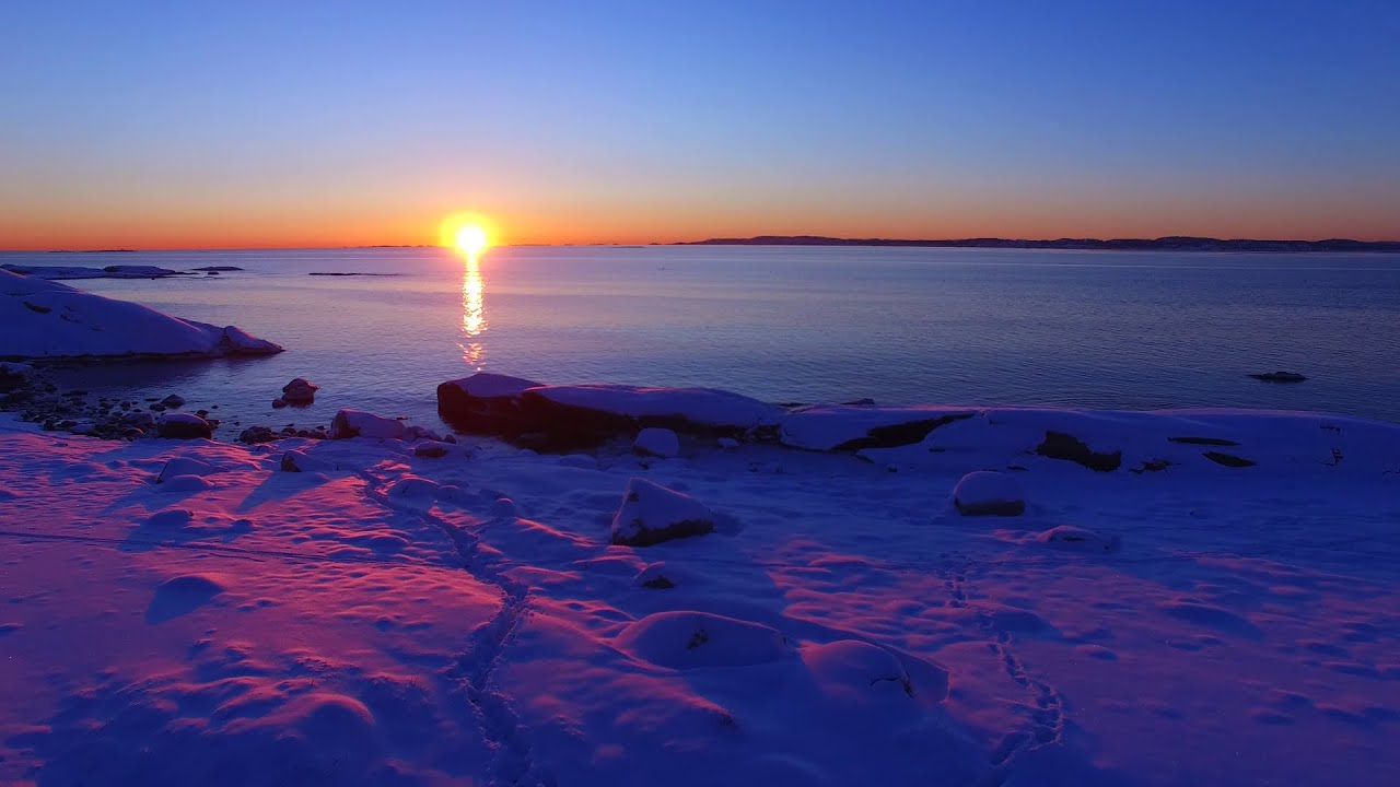 Norway from above! Tønsberg, Nøtterøy, Tjøme in winter-dress. Phantom 3 Pro at high altitude!