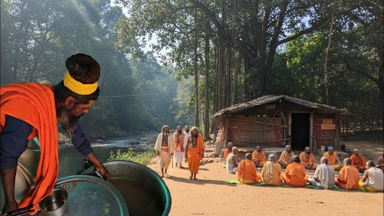 Mandakini maiya ke darshan ke sath Divya santon ka Bhandara