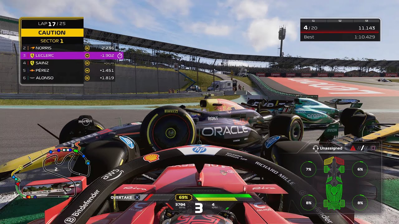 F1 24 | Round 21 | Sao Paulo | Ferrari SF-24 | Sainz