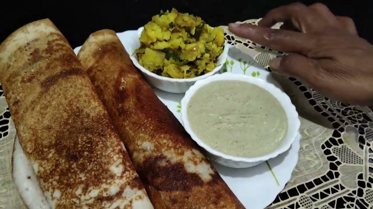 Dosa Tatni Aloo palya Yummy Recipes 