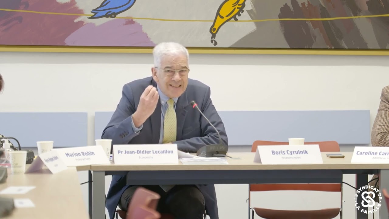 Pr Jean-Didier Lecaillon : Pour l’éducation, investir dans la famille.