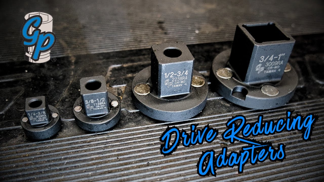 GREY PNEUMATIC 103RA 3-częściowy zestaw adapter&oacute;w tulei redukcyjnej napędu